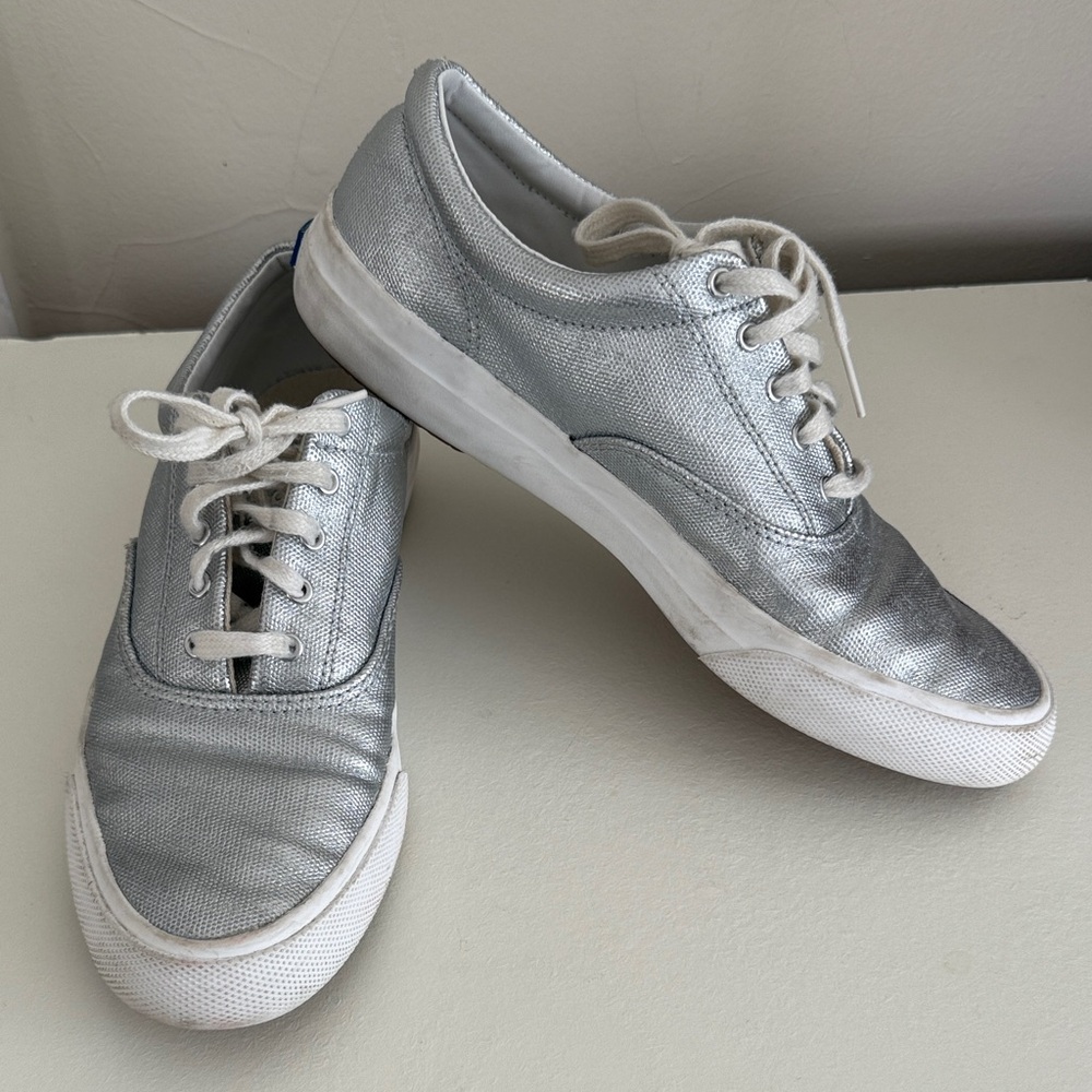 Keds•Silver Women's Sneakers•Size 8